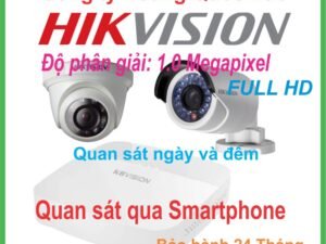 HỆ THỐNG 01 CAMERA HIKVISION 2.0