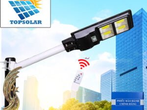 ĐÈN ĐƯỜNG 100W NĂNG LƯỢNG MẶT TRỜI - Solar Light TOPSOLAR 100W