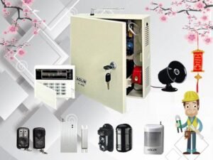 AL-9088 Bộ Trung Tâm Báo Động Chuyên Nghiệp 8 Vùng Có Dây, 8 Vùng Không Dây