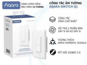 Công tắc Aqara Q1 chữ nhật Bản Quốc Tế