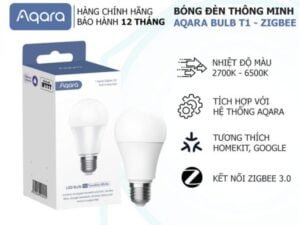 Bóng đèn LED Aqara T1 Smart Bulb E27 8.5W 2700K – 6500K