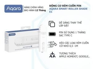 Bộ điều khiển rèm cuốn Aqara Roller Shade Driver E1 RSD-M01 – Quốc Tế