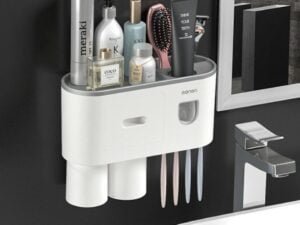 GIÁ TREO BÀN CHẢI NHÀ TẮM OENON BỘ 2 CỐC